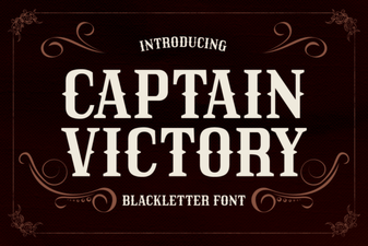 Captain Victory Font: Creative Projects & Typography Ideas