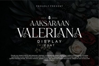 Aaksaraan Valeriana Font: Style Guide & Downloads