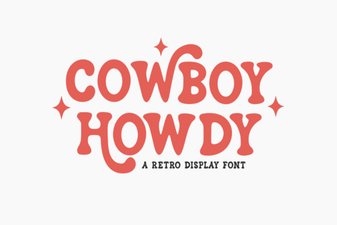 Cowboy Howdy Font Design & Usage Guide